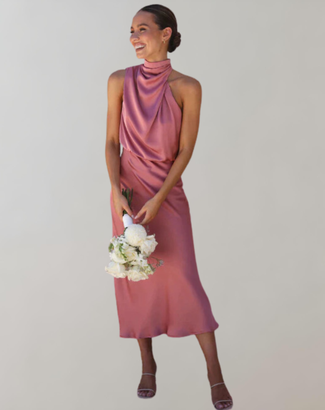 Luxueuze Glanzende Maxijurk