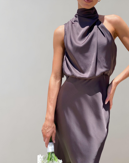 Luxueuze Glanzende Maxijurk