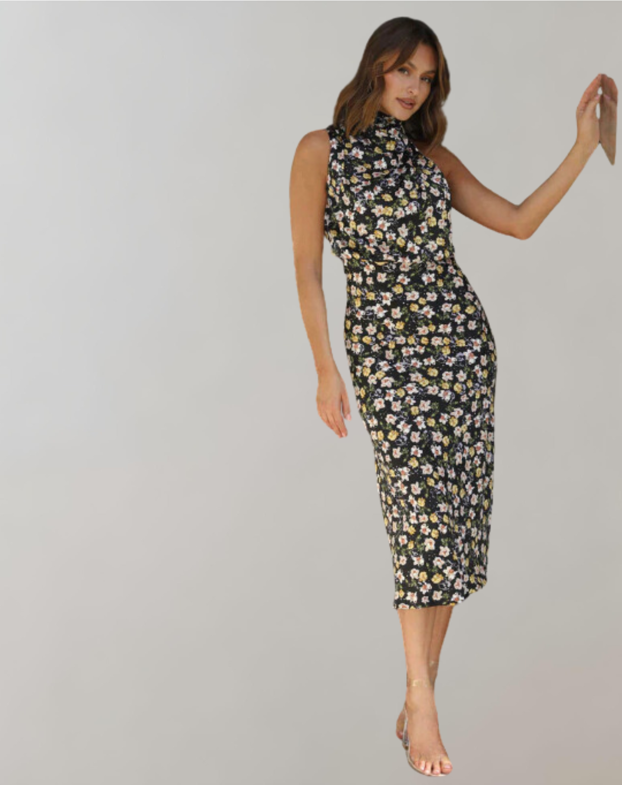 Luxueuze Glanzende Maxijurk