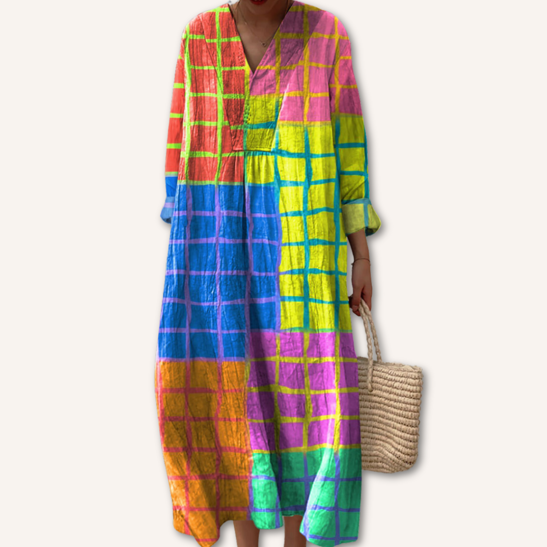 Relaxed Floral Dress