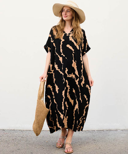 Kleurrijke Pocket Jurk