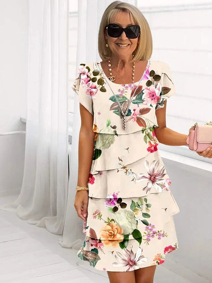 Floral-Fit Dress