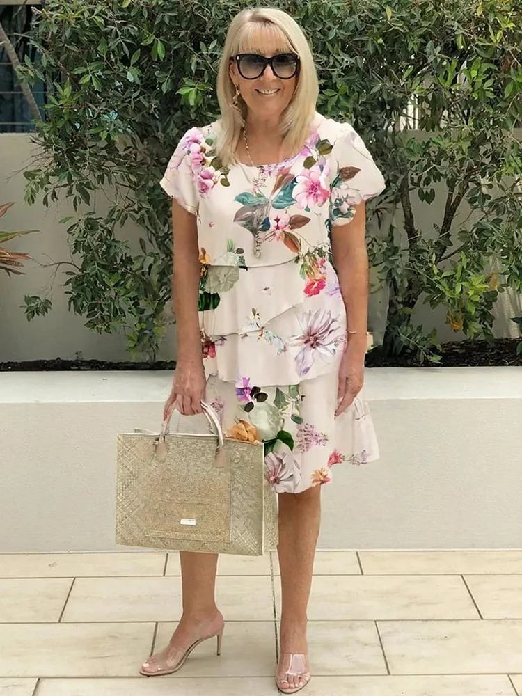 Floral-Fit Dress