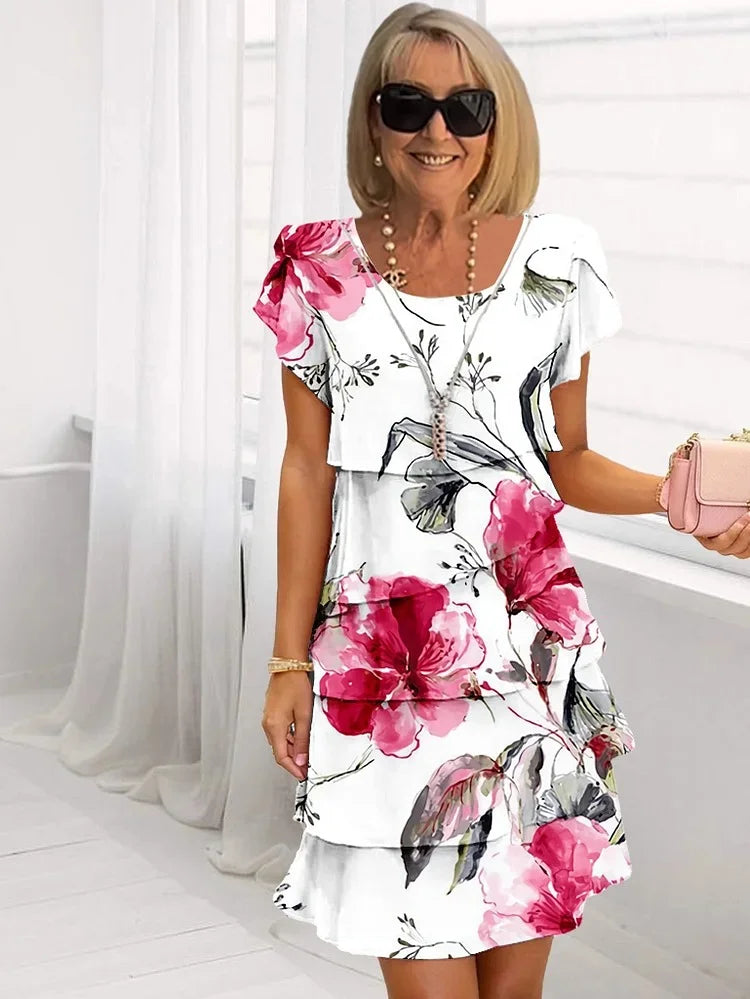 Floral-Fit Dress