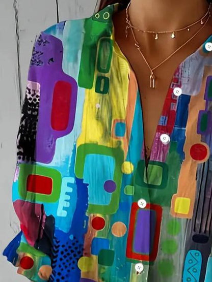 Elegante Vrouw Blouse