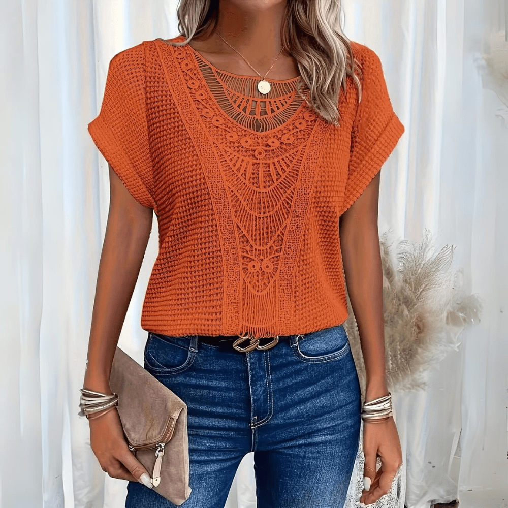 Eco-Soft Lace Blouse