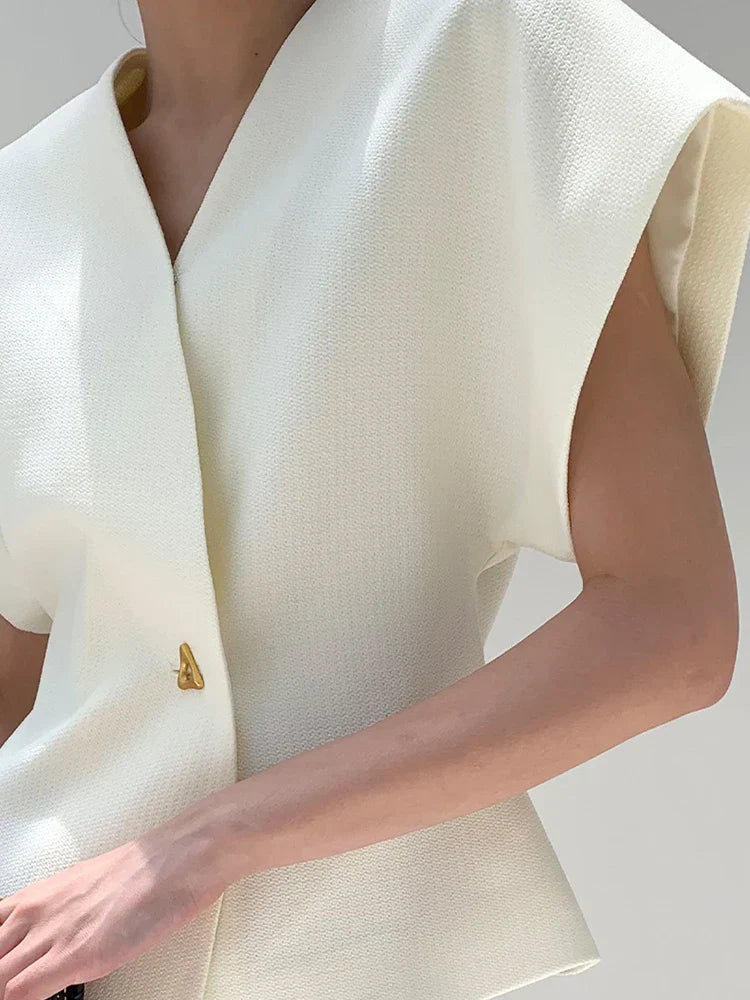 Chique V-hals voor tijdloze allure