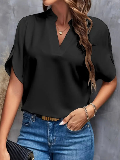 Elegante Luchtige Chiffon Top