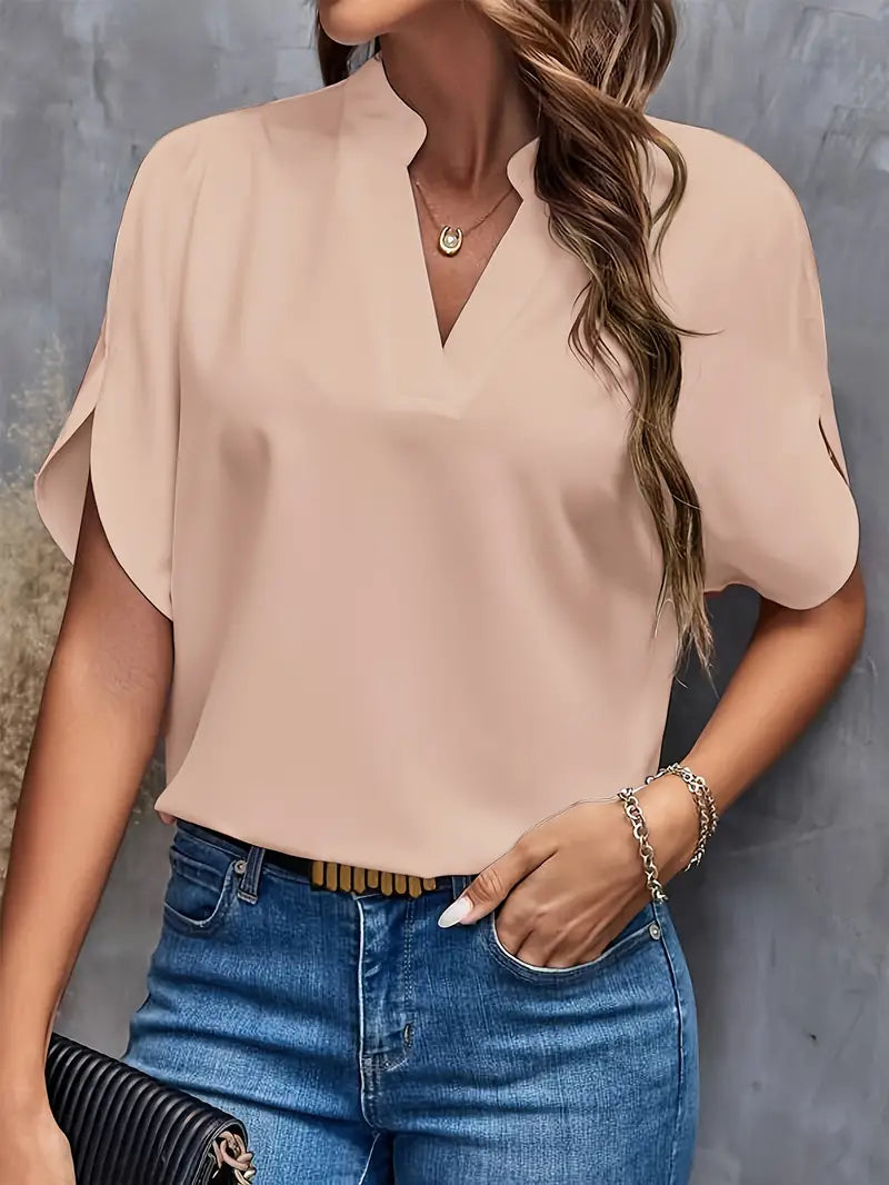Elegante Luchtige Chiffon Top
