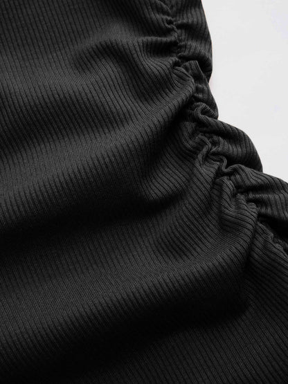 Chique Asymmetrische Slim Fit Top