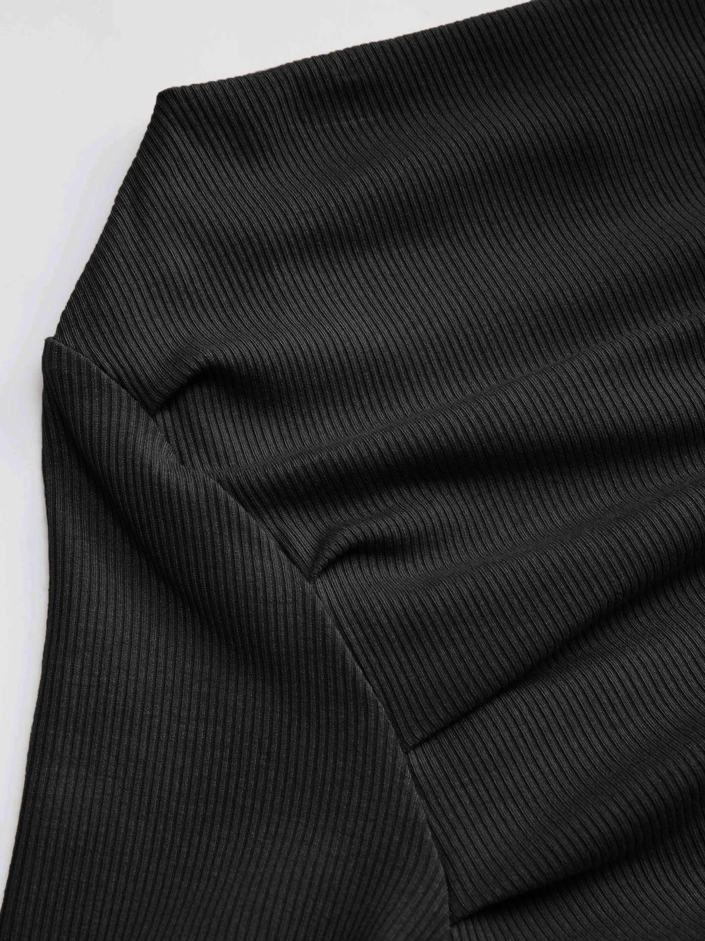 Chique Asymmetrische Slim Fit Top