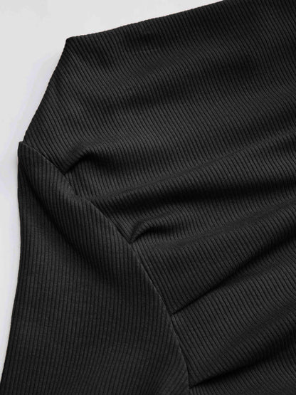 Chique Asymmetrische Slim Fit Top