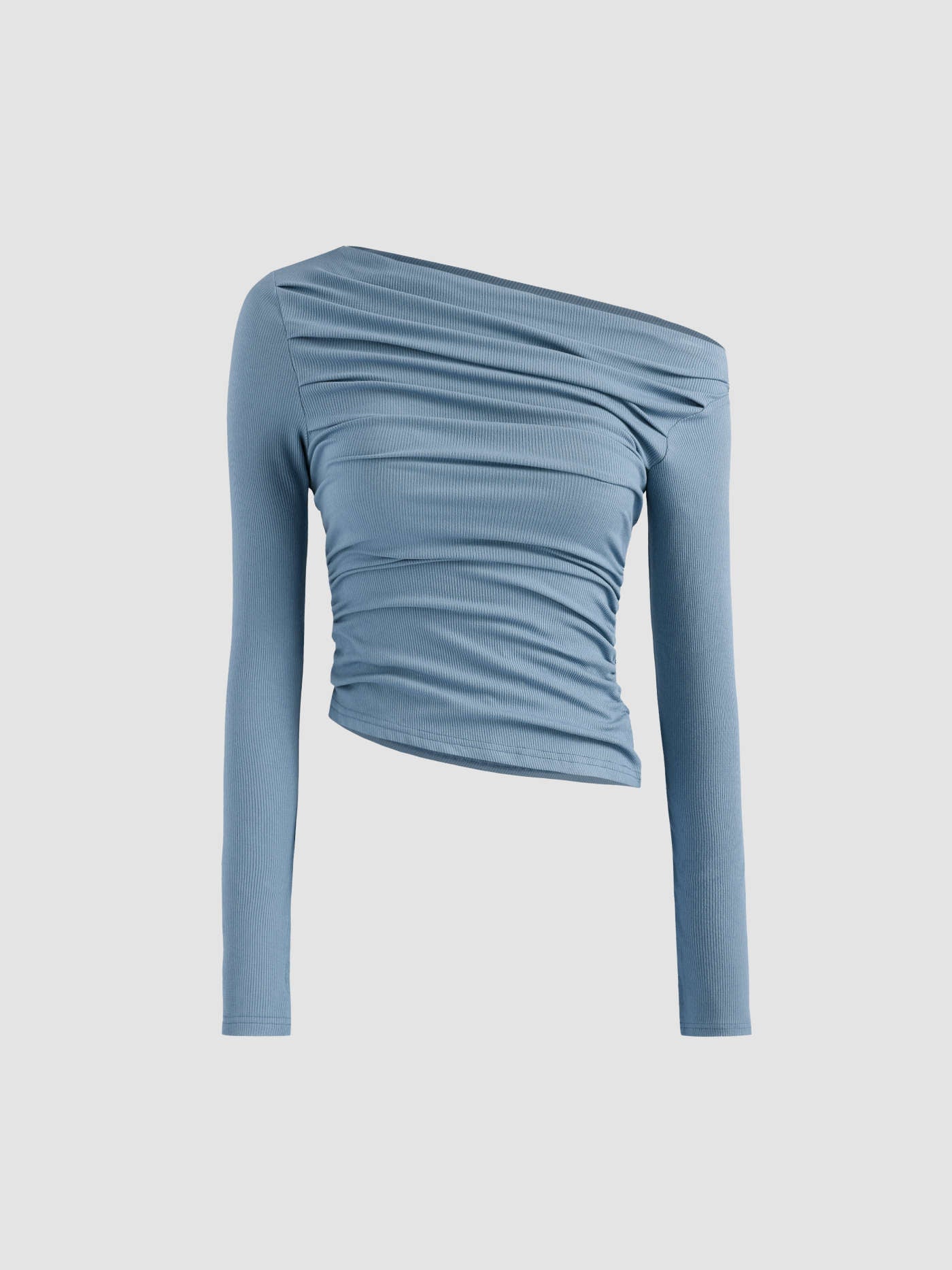 Chique Asymmetrische Slim Fit Top