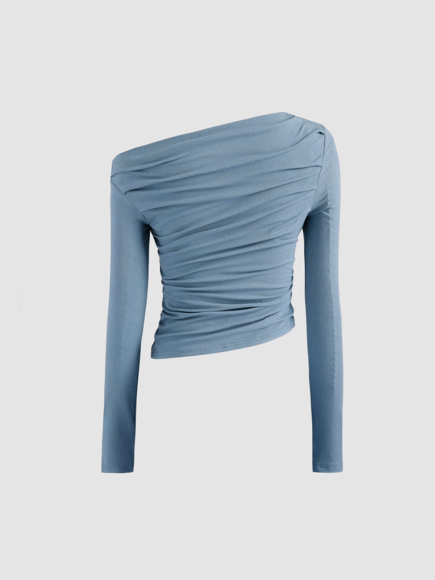 Chique Asymmetrische Slim Fit Top