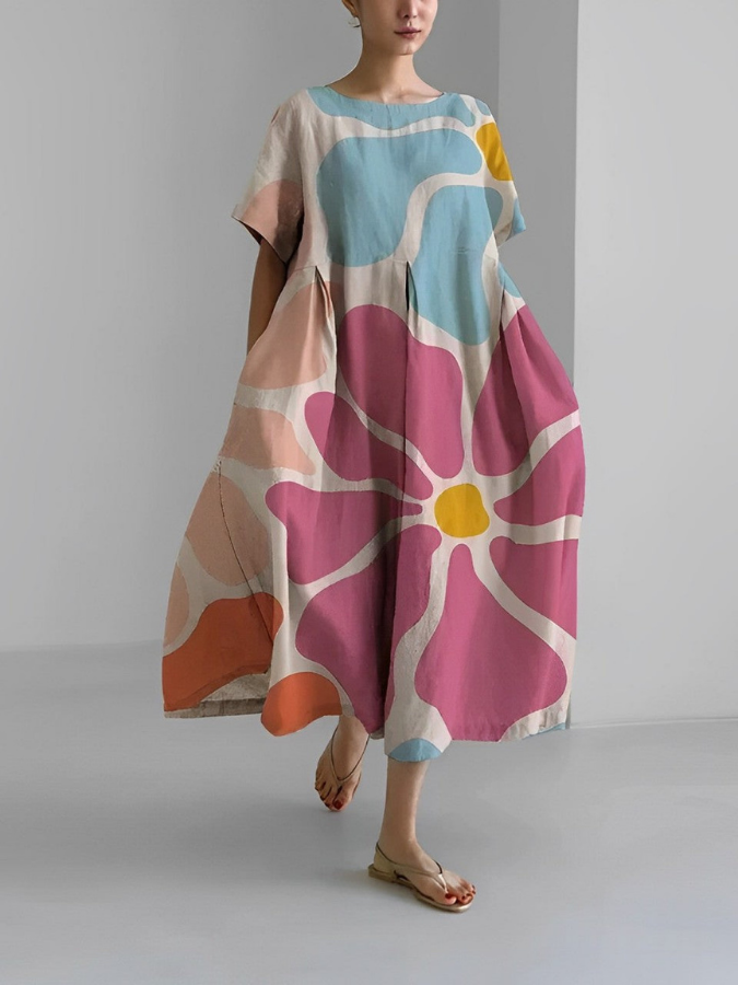 Elegante Bloemenjurk Valentina