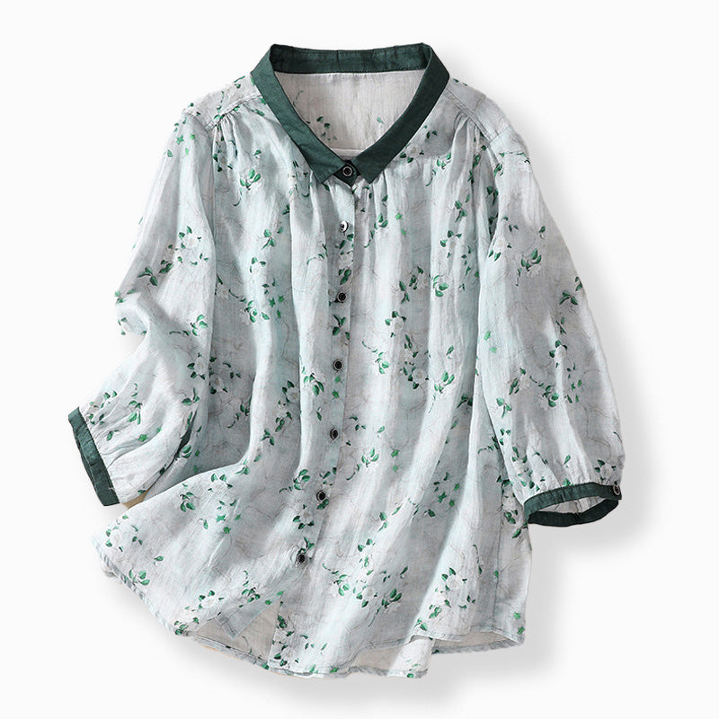 Luchtige Bloemenblouse