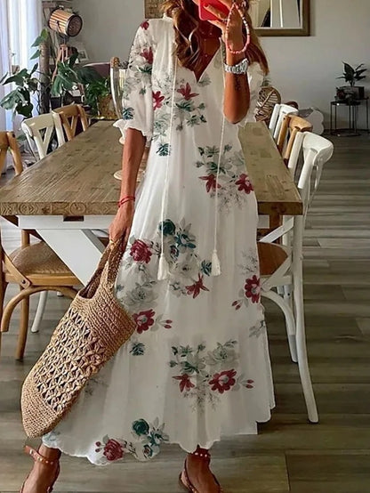 Boho Bliss Dress: Effortless Elegance