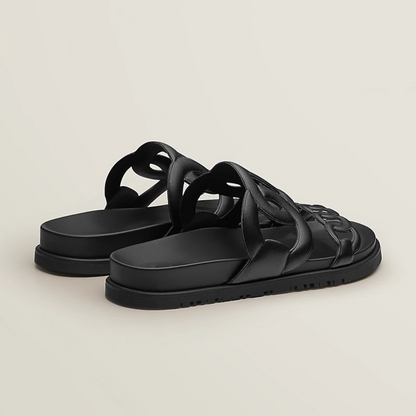 Modern Lederen Sandalen