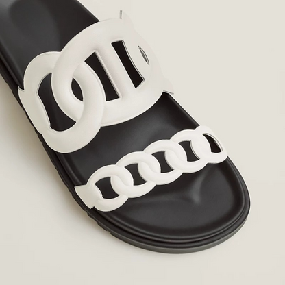 Modern Lederen Sandalen