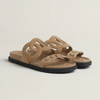 Modern Lederen Sandalen