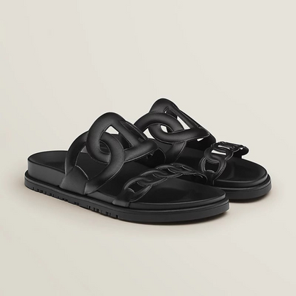 Modern Lederen Sandalen