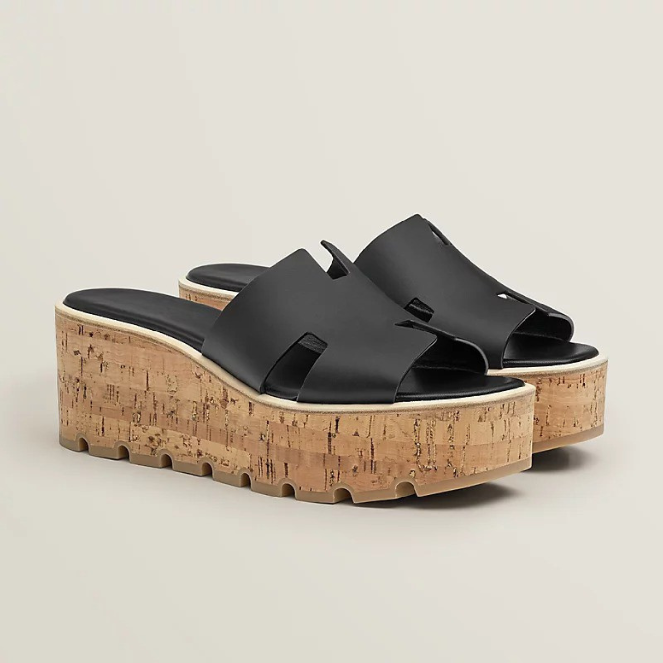 Vegan Comfort Platform Sandalen