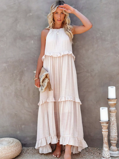 Ruffle Breeze Maxi Dress