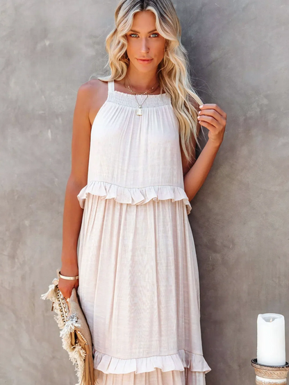 Ruffle Breeze Maxi Dress