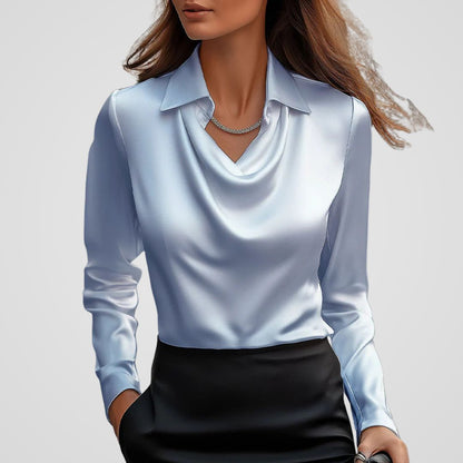 Elegant Satin Blouse