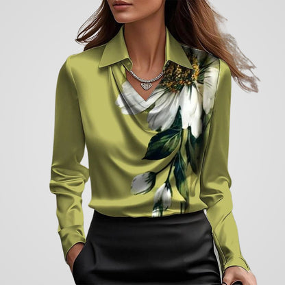 Elegant Satin Blouse