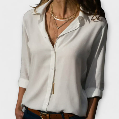 Elegante Satin-Blouse