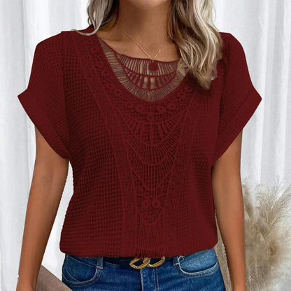 Eco-Soft Lace Blouse