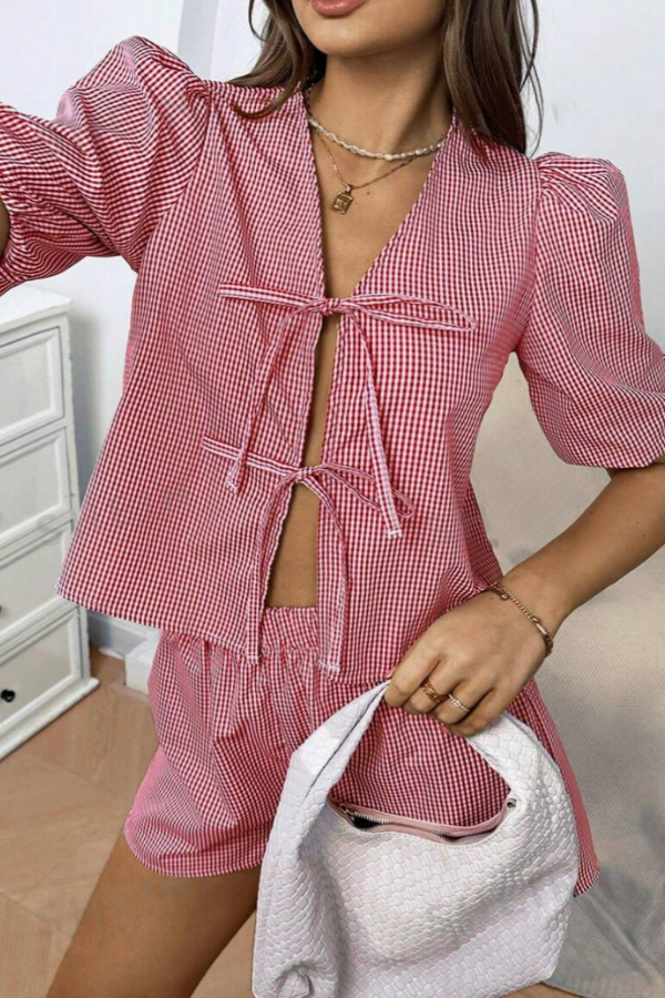 Puff-Sleeve Comfort Set