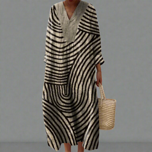 Geometrische Elegante Jurk