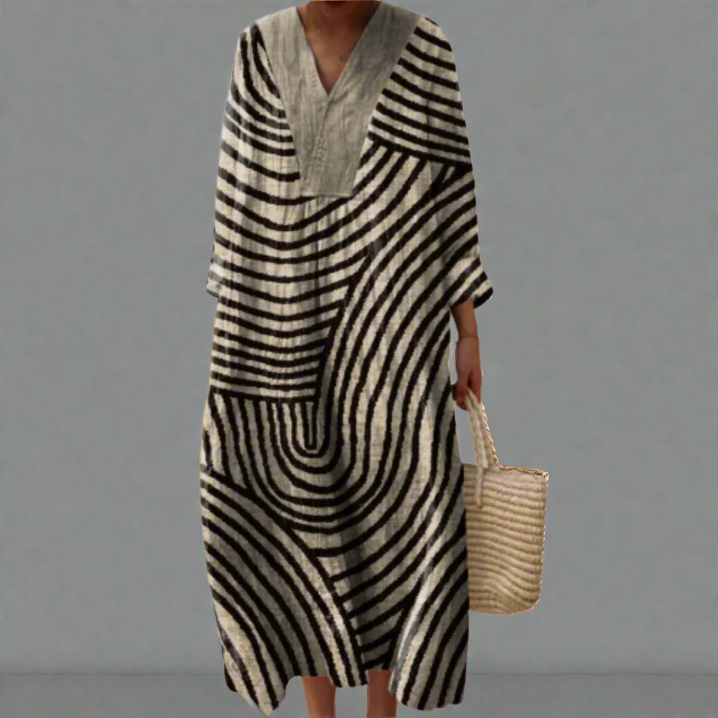 Geometrische Elegante Jurk