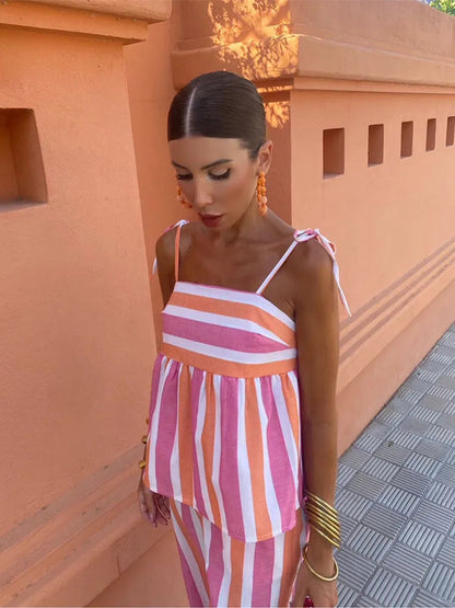 Luchtige Zomerbroekenset