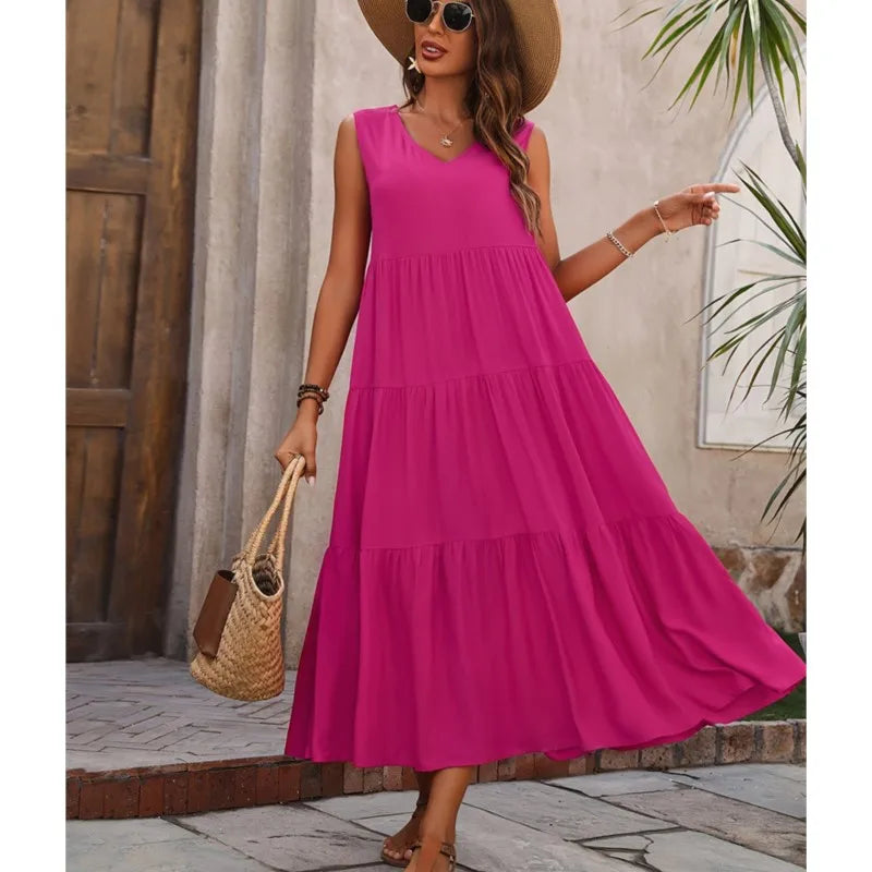 Elegantie en comfort in één jurk