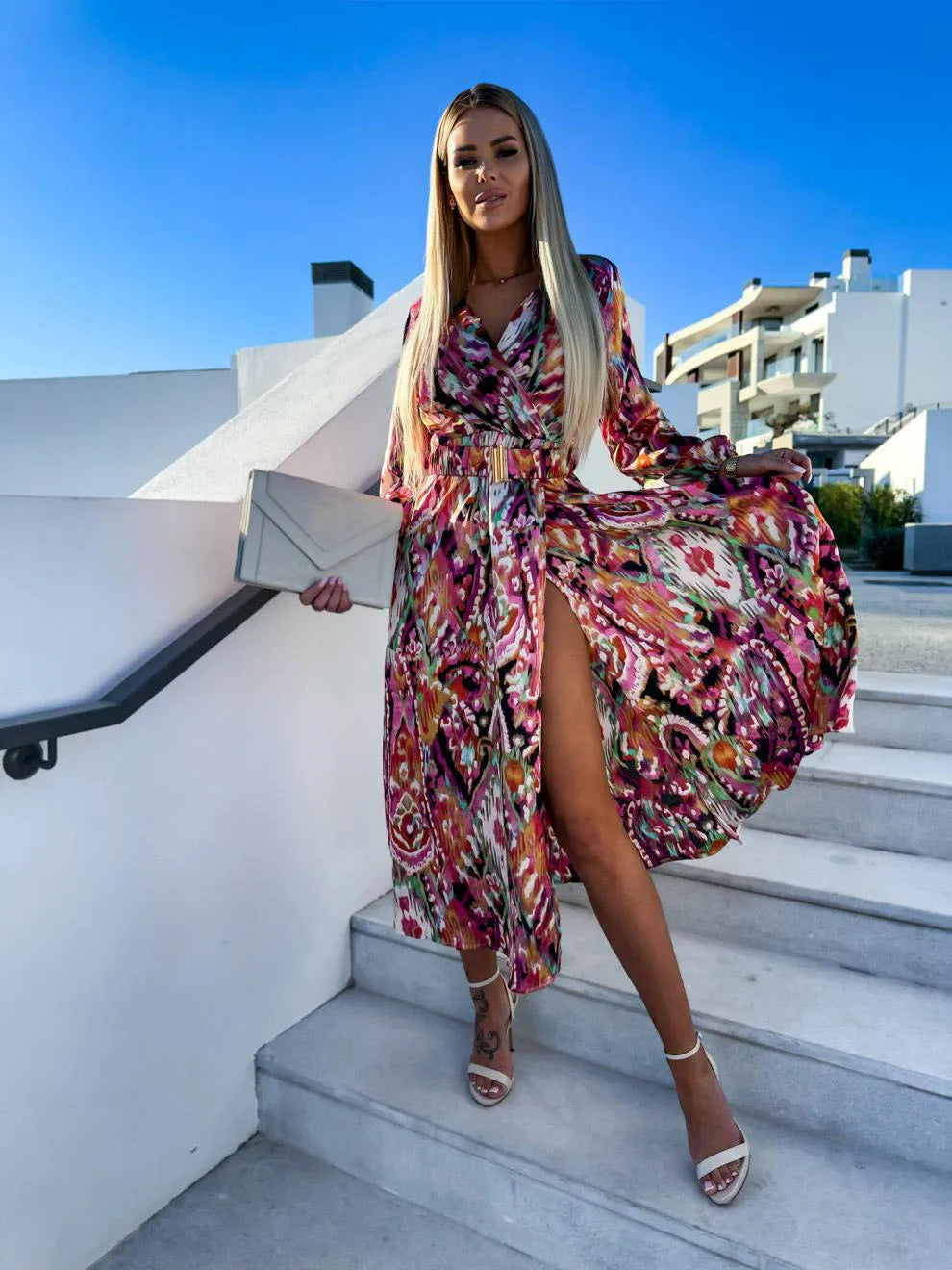 Bohemian Luxe Maxi-Kleed