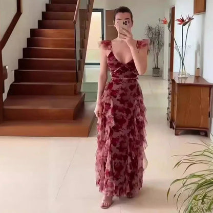 Bloemenjurk die je figuur viert