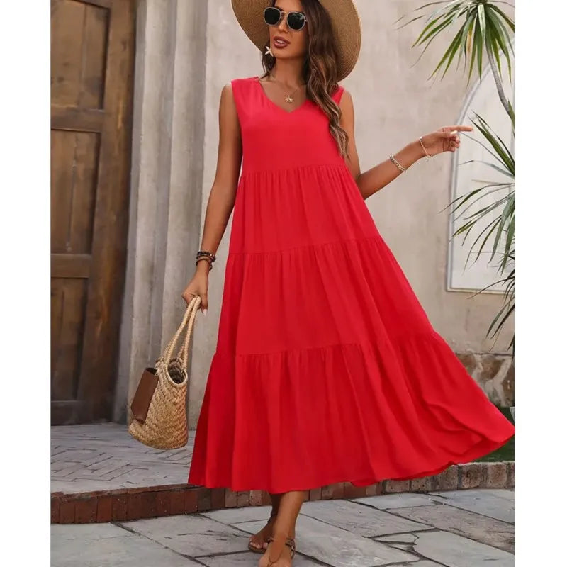 Elegantie en comfort in één jurk
