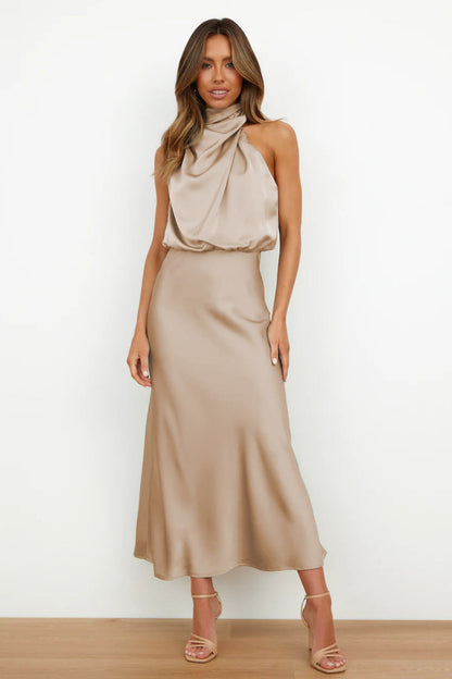 Satin Elegante Jurk