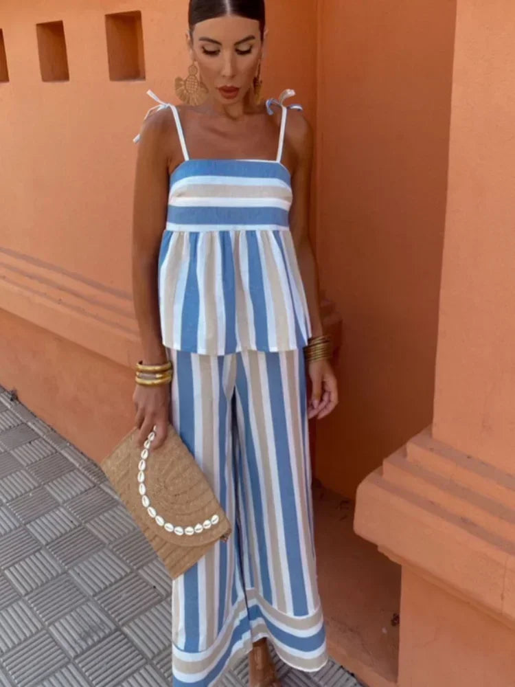 Luchtige Zomerbroekenset