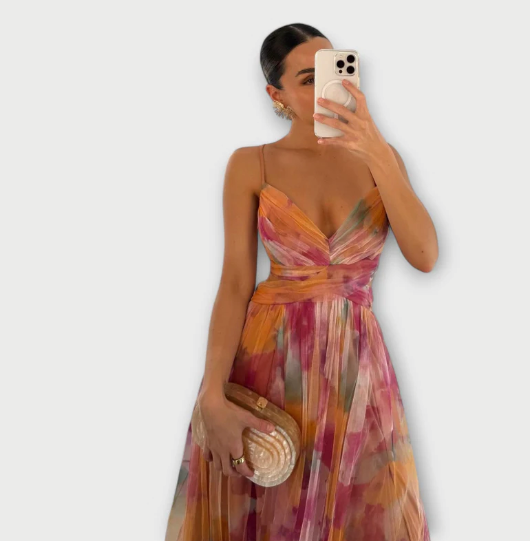 Elegante Vloeiende Jurk