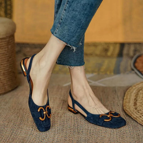 Stap Met Elegant Comfort Vooruit