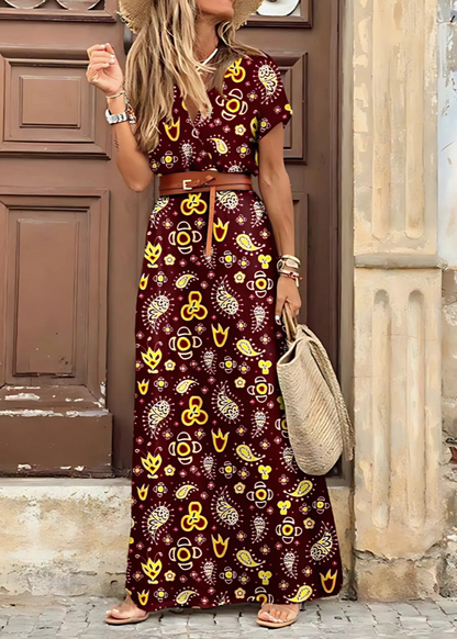 Elegant Summer Boho Dress