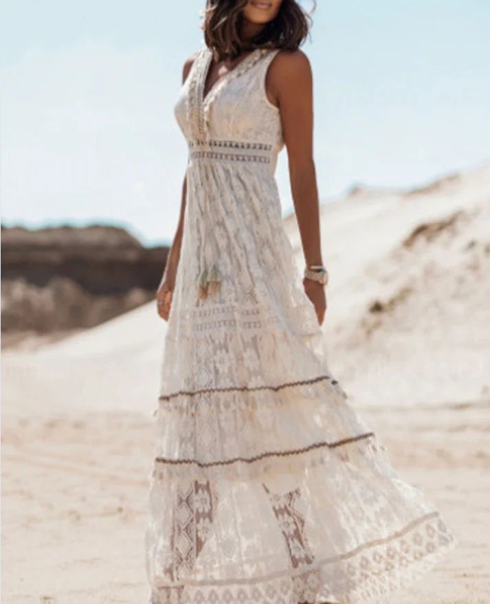Vintage Boho Jurk: Comfort vol Vrijheid