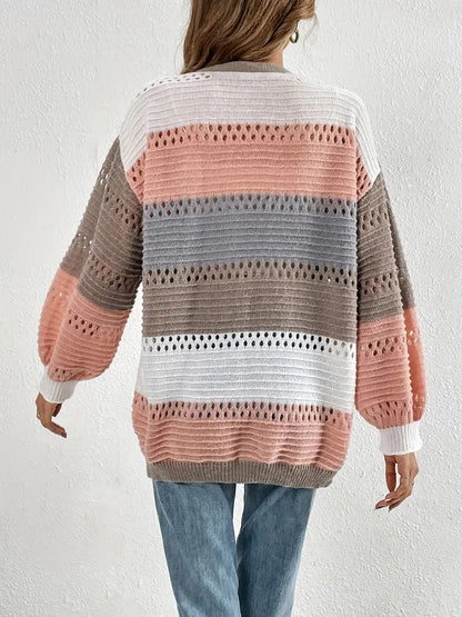 Flatterende V-Hals Cardigan