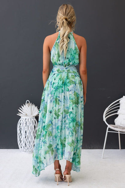 Charming Floral Midi Dress