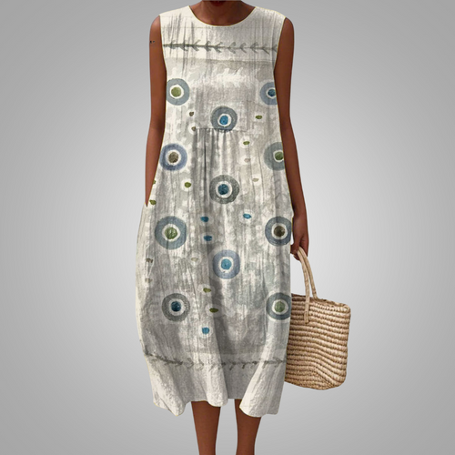 Speelse Boho Zomerjurk