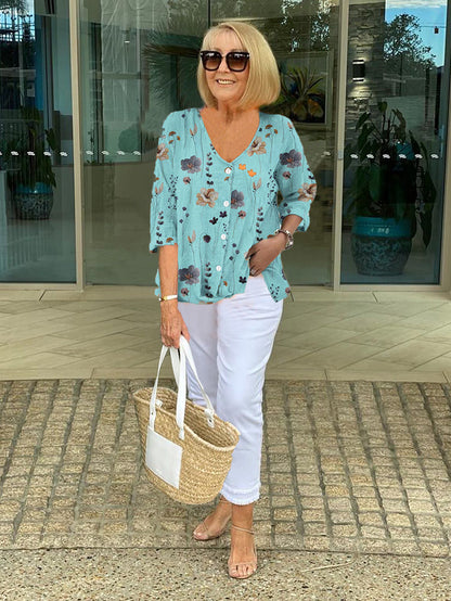 Vloeiende Flowy Bloes